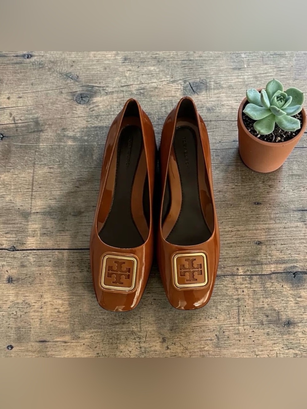 Tory Burch Georgia Pump Cuoio